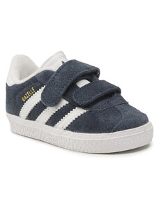 Zapatos de beb adidas azules de piel beb s 0 2 a os GLAMI.es