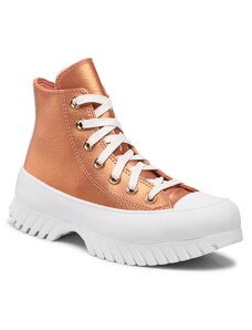 Zapatillas de mujer Converse naranjas de lona GLAMI.es