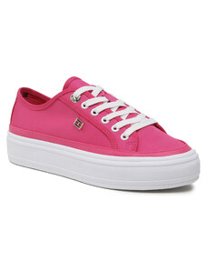 Tenis tommy best sale hilfiger mujer rosas