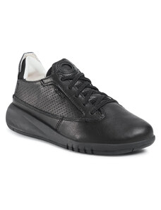 Zapatillas geox best sale negras mujer