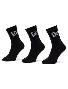 3 pares de calcetines altos unisex New Era