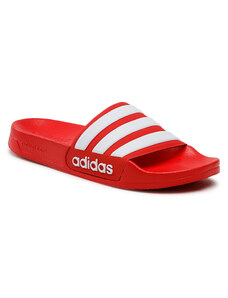 Chanclas adidas rojas discount hombre