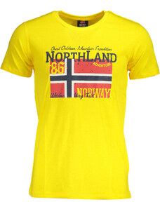 Norway 1963 Noruega 1963 Camiseta Manga Corta Hombre Amarilla