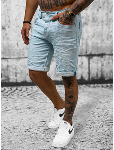 Pantalón corto de hombre azul claro OZONEE O/19200