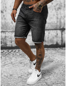 Pantalón corto de hombre negro OZONEE NB/MP0264N