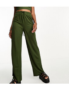 Pantalones caquis de pernera recta de Only Tall (parte de un conjunto)-Verde