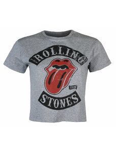 Camiseta para mujer (top) Rolling Stones - Tour 78 Lady GRIS - ROCK OFF - RSCT52LG