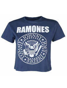 Camiseta para mujer (top) Ramones - Presidential Seal - MEZCLILLA - ROCK OFF - RACT01LD