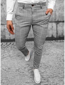 Pantalón chino de hombre gris OZONEE DJ/5522Z