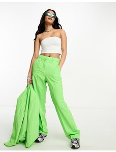 Pantalones de sastre verdes de talle alto Mary de JJXX (parte de un conjunto)