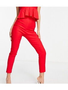 Pantalones rojos pitillo de Vesper Petite (parte de un conjunto)