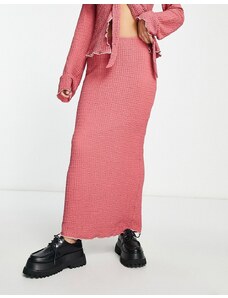 Falda larga rosa ajustada de Bailey Rose (parte de un conjunto)