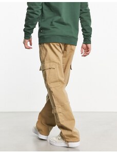 Pantalones color tostado cargo de pernera recta de GUESS Originals-Brown