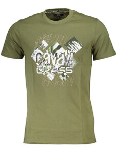 Camiseta Cavalli Class Manga Corta Hombre Verde