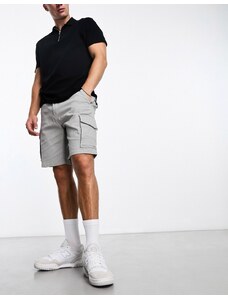 Pantalones cortos gris claro cargo de pernera ancha de ADPT