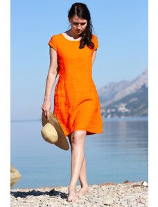 Glara Women's linen summer dress