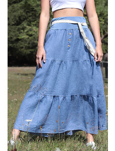 Glara Linen skirt