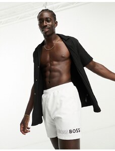 BOSS Bodywear Shorts de baño blancos Starfish de BOSS