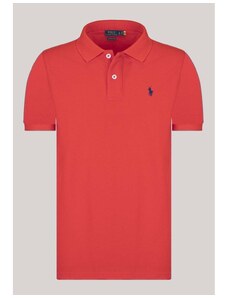 Ralph Lauren Tops y Camisetas - Polo Homme Slim Fit Rouge