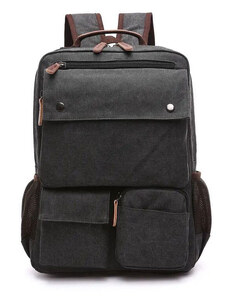 Glara School backpack with front pockets