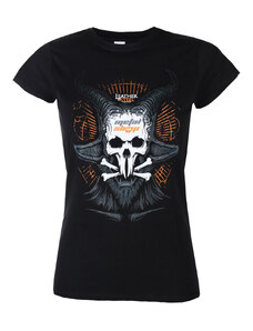 Camiseta para mujer Metalshop x LEATHER & STEEL FASHION - LASF004