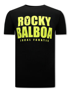 Local Fanatic Camiseta Camiseta Rocky Balboa Hombre