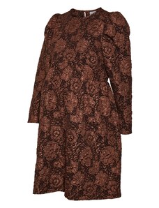 MAMALICIOUS Vestido 'AMELY' marrón castaño / chocolate