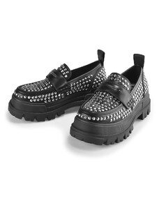 Zapatos BUFFALO Para Mujer - Vegan - ASPHA LOAFER PIN - BLK - 1622320-BLK