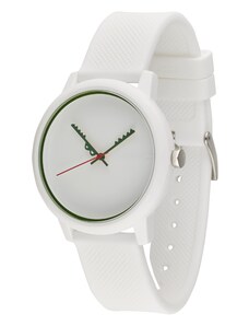 LACOSTE Reloj analógico verde / blanco