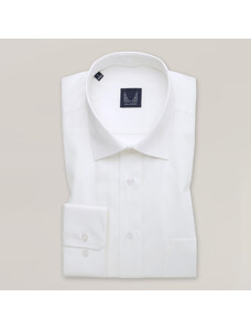 Willsoor Elegante Camisa Clásica Color Blanco Para Hombre 15658