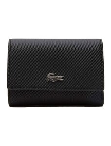 Lacoste Cartera Compact Wallet - Noir Krema
