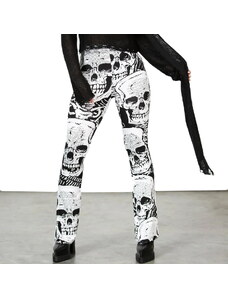 Pantalones para mujer KILLSTAR - Plentiful Reap - Black & White - KSRA009521