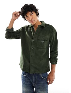 Camisa verde de pana de Denim Project