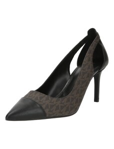MICHAEL Michael Kors Zapatos con plataforma 'ADELINE' marrón / negro
