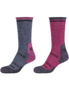 Skechers Calcetines 2PPK Women Trail Wool Socks