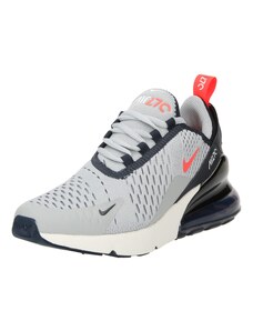 Nike Sportswear Zapatillas deportivas 'Air Max 270' gris / grafito / naranja neón / blanco