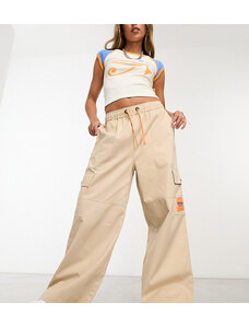 Pantalones cargo color piedra de pernera ancha exclusivos de Barbour x ASOS-Beis neutro