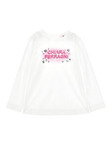 CHIARA FERRAGNI Camiseta de algodón CF Diamonds