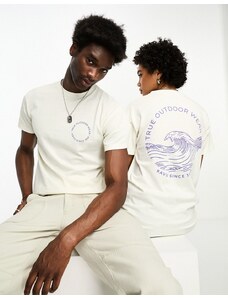 Camiseta blanco hueso unisex Breaker de Kavu