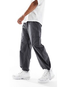 Pantalones cargo gris oscuro sueltos de ADPT