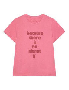 Ecoalf Camiseta Ventie Dark Pink