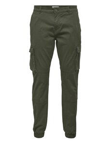 Only&Sons Pantalones Cargo Cam Olive Night