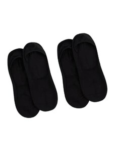 Calcetines De Altura Baja Levi's de Color Negro: Paquete De 2