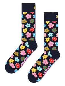 Calcetines Happy Socks Navy Flower Crew