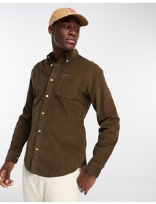 Camisa de sastre marrón Ramsey de Barbour-Brown