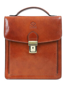 Glara Unisex Premium Leather Briefcase