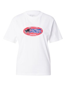 Carhartt WIP Camiseta 'Cat Sticker' azul oscuro / rojo / blanco
