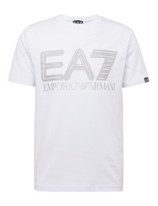 EA7 Emporio Armani Camiseta gris plateado / plata / blanco
