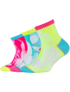 Skechers Calcetines 3PPK Girls Casual Fancy Tie Die Socks