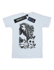 Corpse Bride Camiseta Skull Logo
